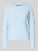 Regular fit gebreide pullover met ronde hals, model 'DOFFY'
