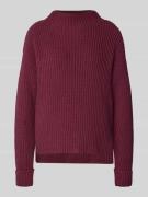 Regular fit gebreide pullover van katoenmix, model 'SELMA'