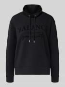 Relaxed fit pullover met statementprint