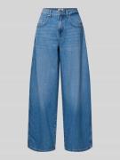 Wide leg jeans van puur katoen, model 'TAYLOR'