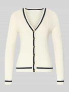 Gebreid jack met V-hals