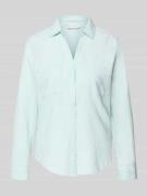 Regular fit overhemdblouse van puur katoen