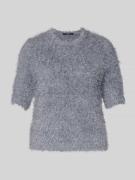 Gebreide pullover met 1/2-mouwen, model 'TOONI'