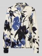 Blouseshirt met V-hals, model 'BENE'