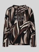 Sweatshirt met tunnelkoord