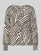 Overhemdblouse met knoopsluiting, model 'BECCA'