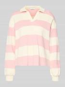 Sweatshirt met platte kraag, model 'Glocki'