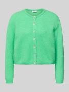 Gebreid jack met knoopsluiting, model 'VITOW'