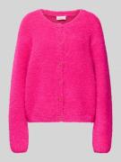 Gebreid jack met knoopsluiting, model 'ZOLLY'