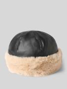 Muts met imitatiebont, model 'RANDIN'