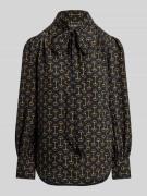 Regular fit blouse met lange mouwen en all-over motief, model 'KLARYCE...