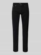 Slim fit jeans van katoenmix, model 'LOOM'