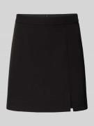 Uitlopende minirok met zoomsplit, model 'BOZZY'