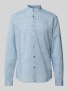 Vrijetijdsoverhemd met opstaande kraag, model 'Cornel'