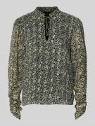 Regular fit blouse met all-over motief, model 'C_BERODEO'