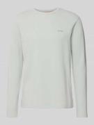 Regular fit shirt met lange mouwen van katoenmix, model 'TEMPESTO'