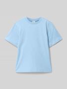 Regular fit T-shirt van puur katoen