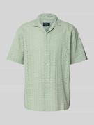 Regular fit vrijetijdsoverhemd met broderie anglaise