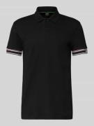 Slim fit poloshirt van zuiver katoen, model 'POLOZONE'