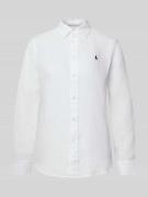 Overhemdblouse van zuiver linnen