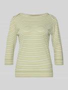 3/4-shirt van een mix van lyocell en katoen