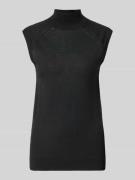 Regular fit spencer van zuivere scheerwol, model 'FIPINI'