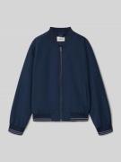 Regular fit blouson met ritssluiting