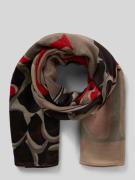 Sjaal in semi-transparant design