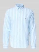 Slim fit vrijetijdsoverhemd met borstzak