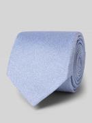 Stropdas van pure zijde met logopatch (6,5 cm)