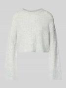 Regular fit pullover in gebreide look, model 'Milla'