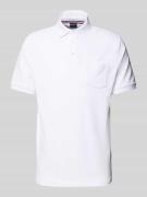 Poloshirt met korte knoopsluiting