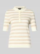 Regular fit poloshirt van zuivere scheerwol, model 'FIDENKA'