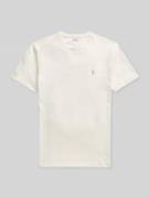 Regular fit T-shirt van puur katoen