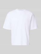 Regular fit T-shirt van puur katoen