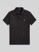 Slim fit poloshirt van puur katoen
