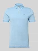 Slim fit poloshirt met viscose, model 'Paulos'