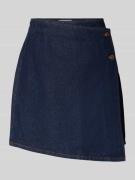 Regular fit minirok in wikkellook, model 'Lisana'