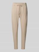 Regular fit sweatpants van viscosemix, model 'POPTRASH LIFE'