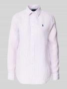 Overhemdblouse van zuiver linnen