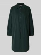 Relaxed fit corduroy jurk van een mix van katoen en viscose