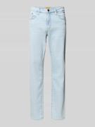 Slim fit jeans van katoenmix, model 'WEFT'