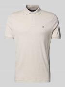 Regular fit poloshirt van puur katoen, model 'LIQUID COTTON'