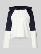 Relaxed fit sweatshirt met viscose