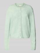 Regular fit gebreid jack met enkele knoopsluiting, model 'SIMONI'