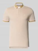 Slim fit poloshirt met viscose, model 'Paulos'