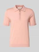 Regular fit poloshirt van zuivere wol, model 'TRAY'