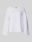 Regular fit sweatshirt van katoenmix, model 'C_ENELY'