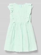 Getailleerde vrijetijdsjurk van puur katoen