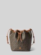 Schoudertas in leerlook